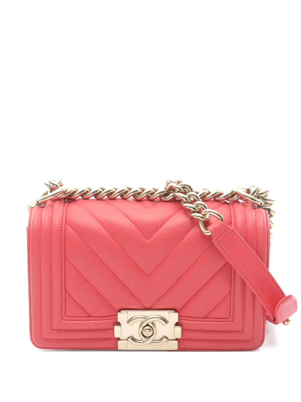 CHANEL Pre-Owned Boy Chanel shoulder bag | Pink | Image 1
