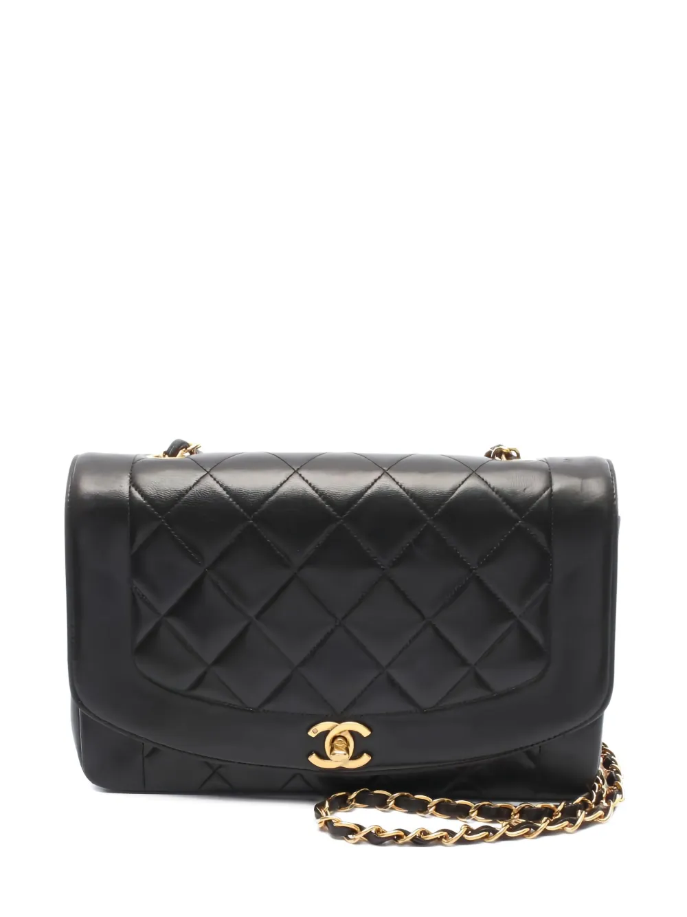 CHANEL Pre-Owned matelassé chain shoulder bag | Black | Image 1