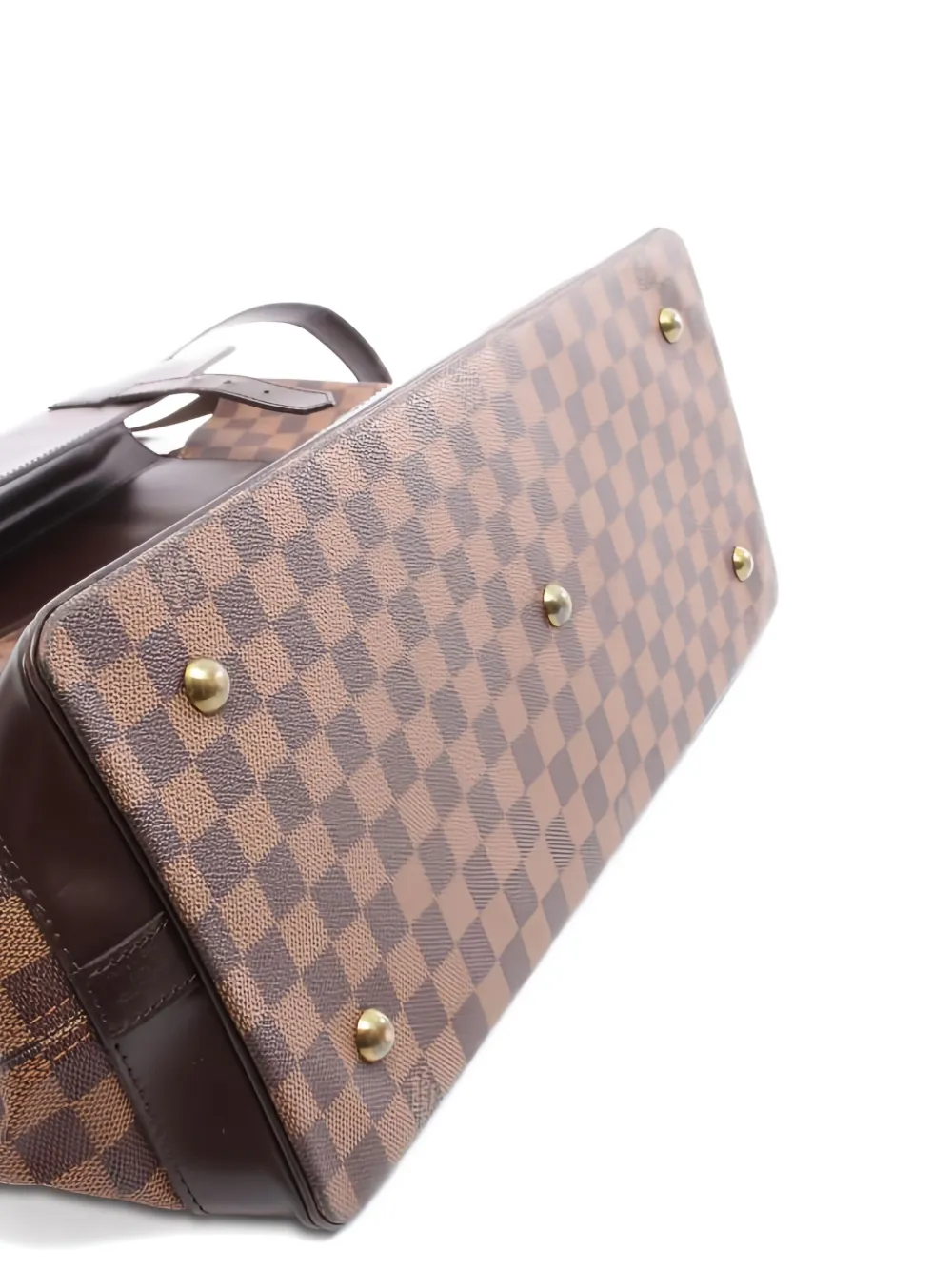 Pre-owned Louis Vuitton West End Gm Boston Bag In Brown