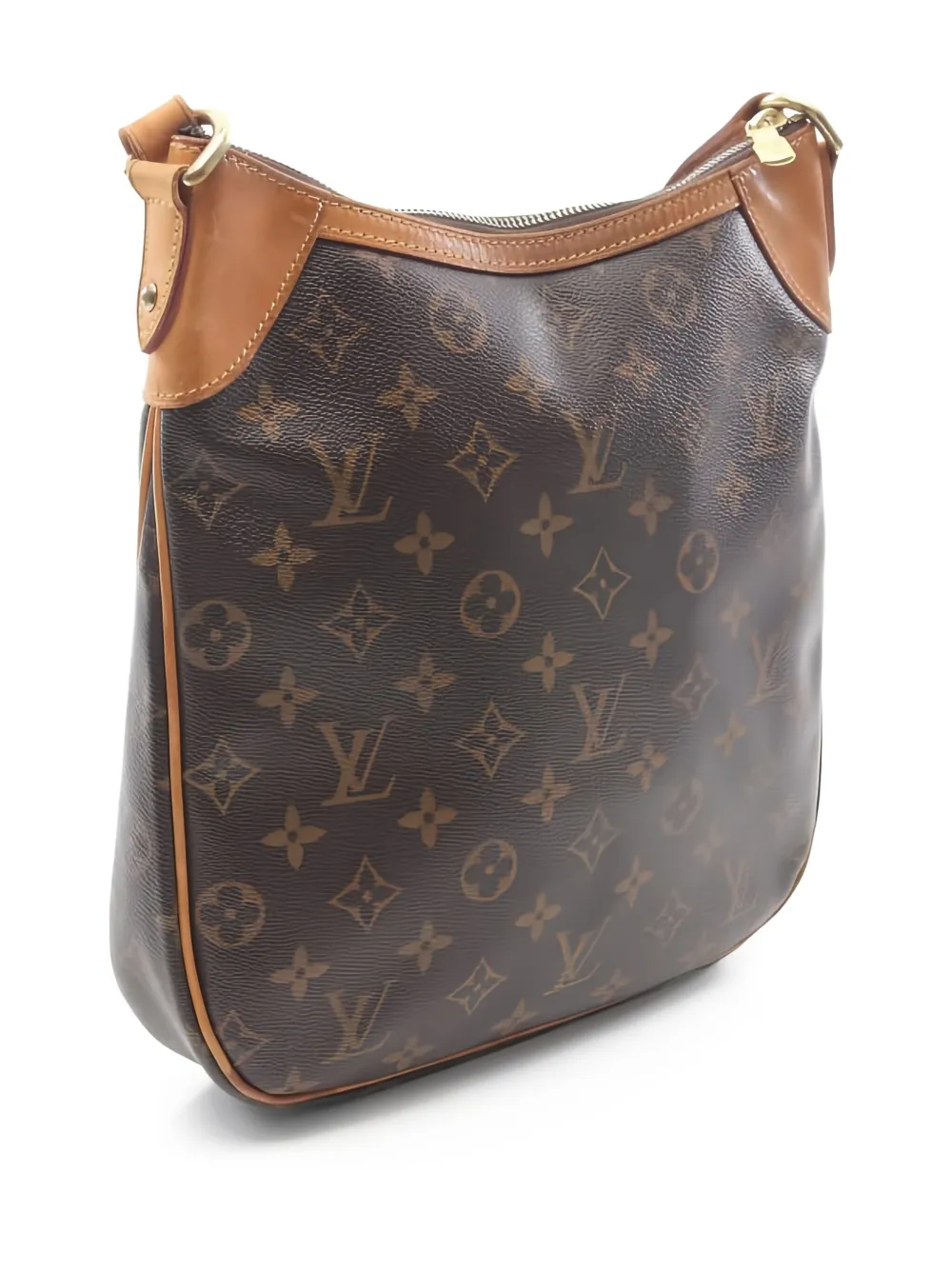 Pre-owned Louis Vuitton Odeon Pm Shoulder Bag In Brown