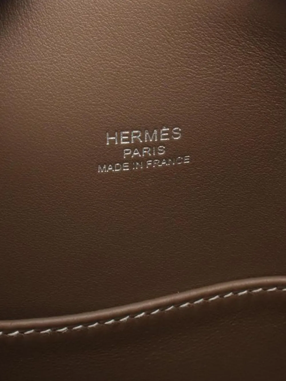 Pre-owned Hermes Bolide 1923 25 Two-way Handbag In Brown