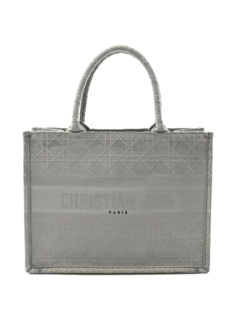 Christian Dior Pre-Owned شنطة عملية 'بوك' متوسطة