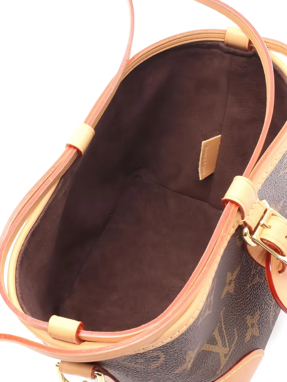 Pre-owned Louis Vuitton Noe Perth Shoulder Bag In Brown