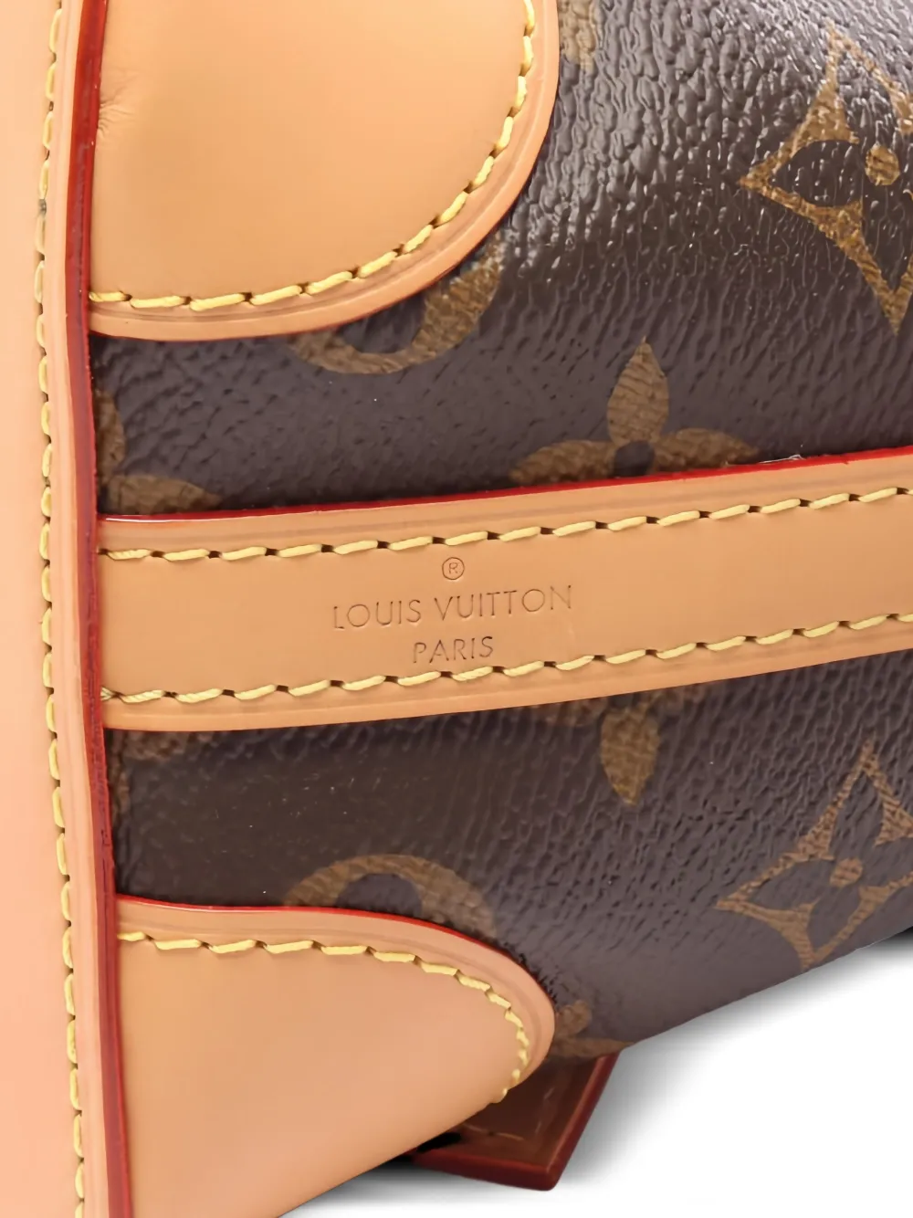 Pre-owned Louis Vuitton Noe Perth Shoulder Bag In Brown