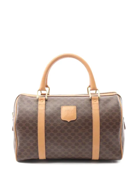 Celine Pre-Owned mini Macadam Boston tote bag