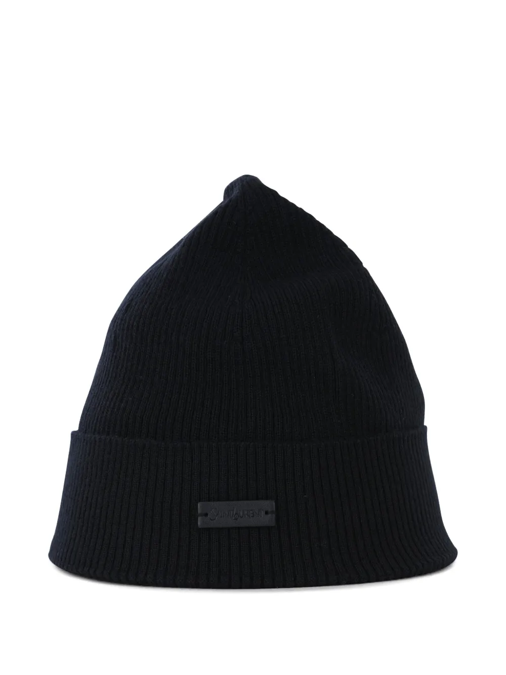 Saint Laurent ribbed wool beanie | Black | Image 1