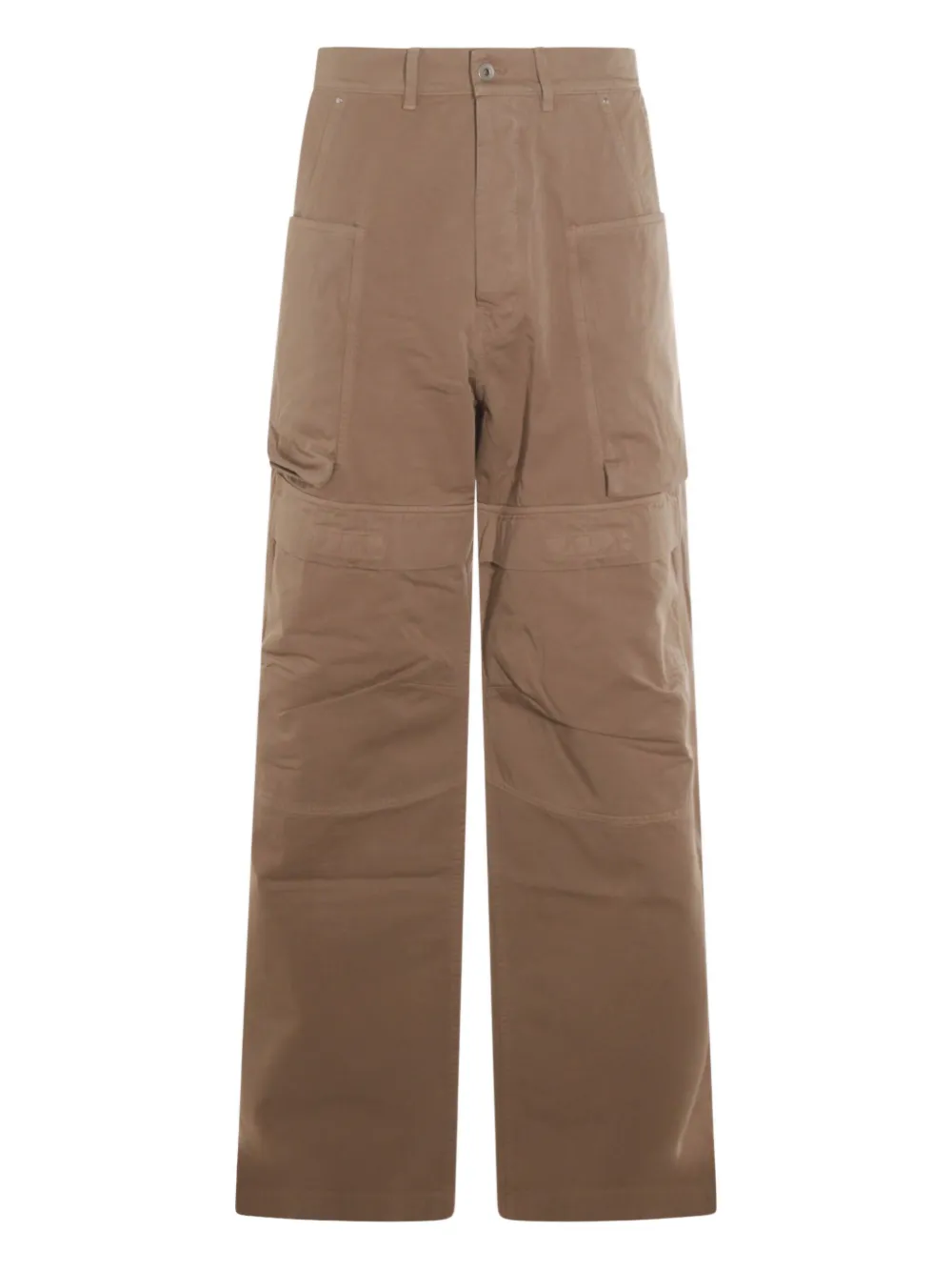 Rick Owens DRKSHDW ワイドパンツ - ブラウン Rick Owens DRKSHDW ワイドパンツ - ブラウン