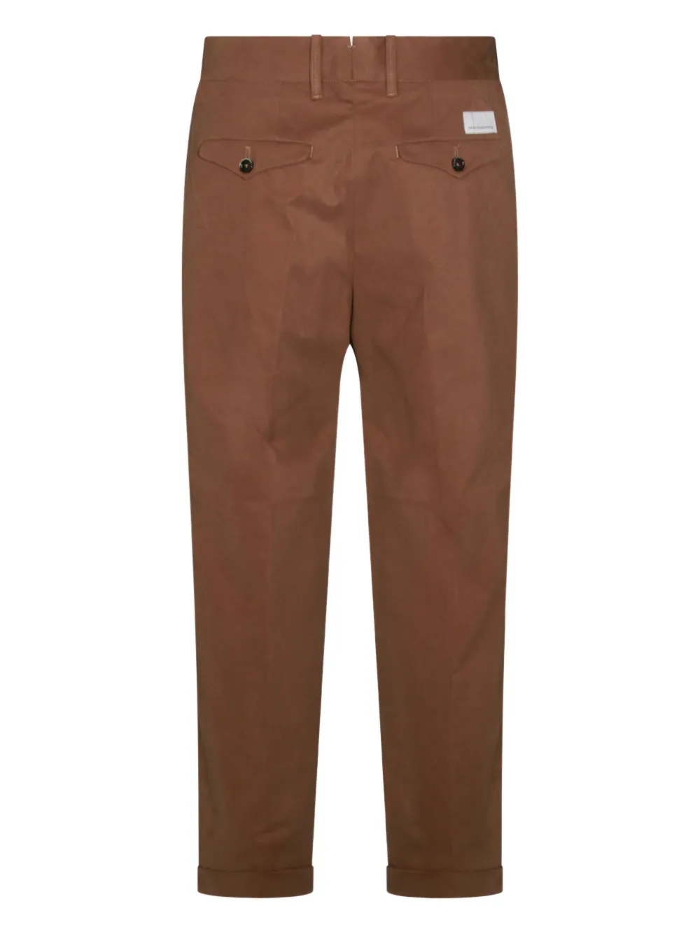 Nine In The Morning Straight-leg Trousers In Brown