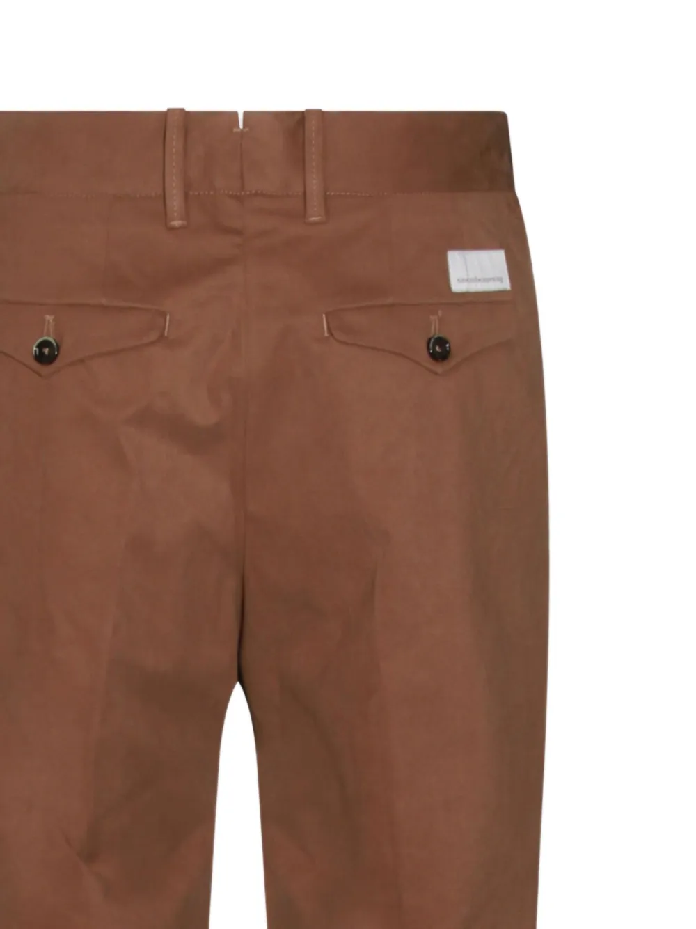 Nine In The Morning Straight broek Bruin