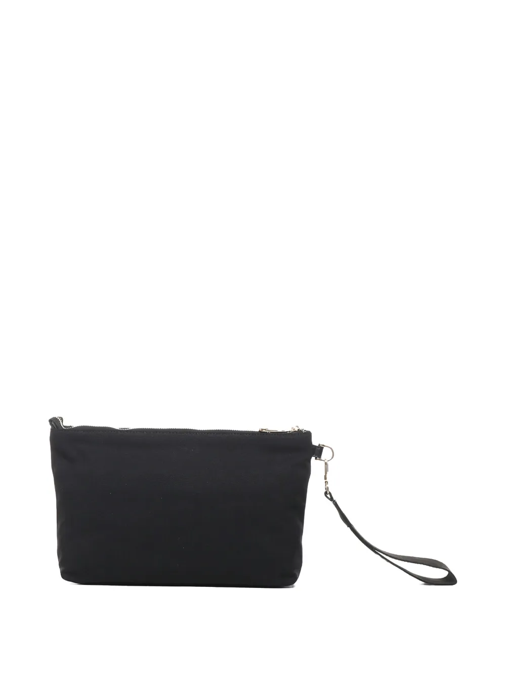 V73 Logo-print Clutch Bag In Black