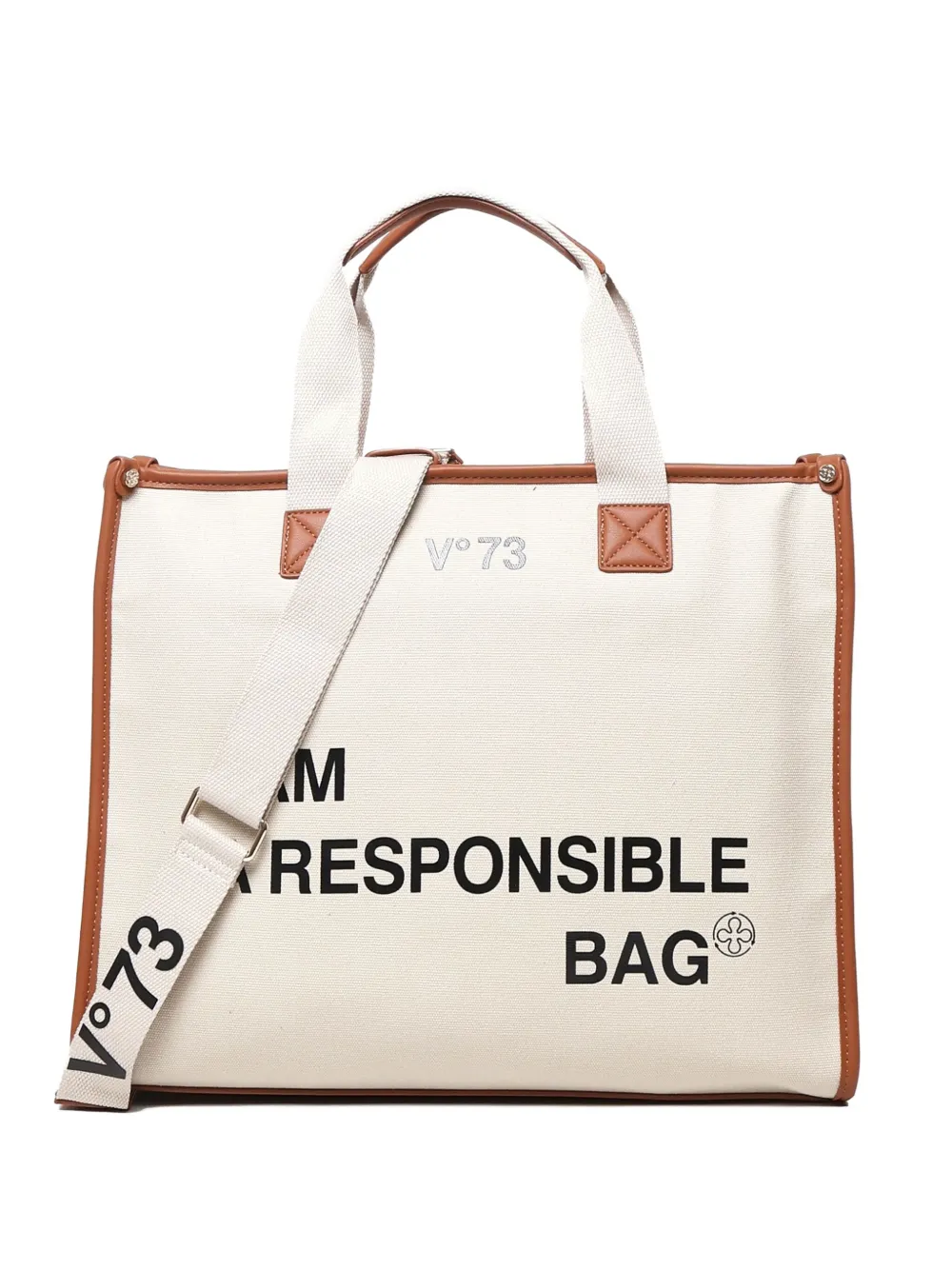 V°73 Responsibility tote bag | Neutrals | Image 1