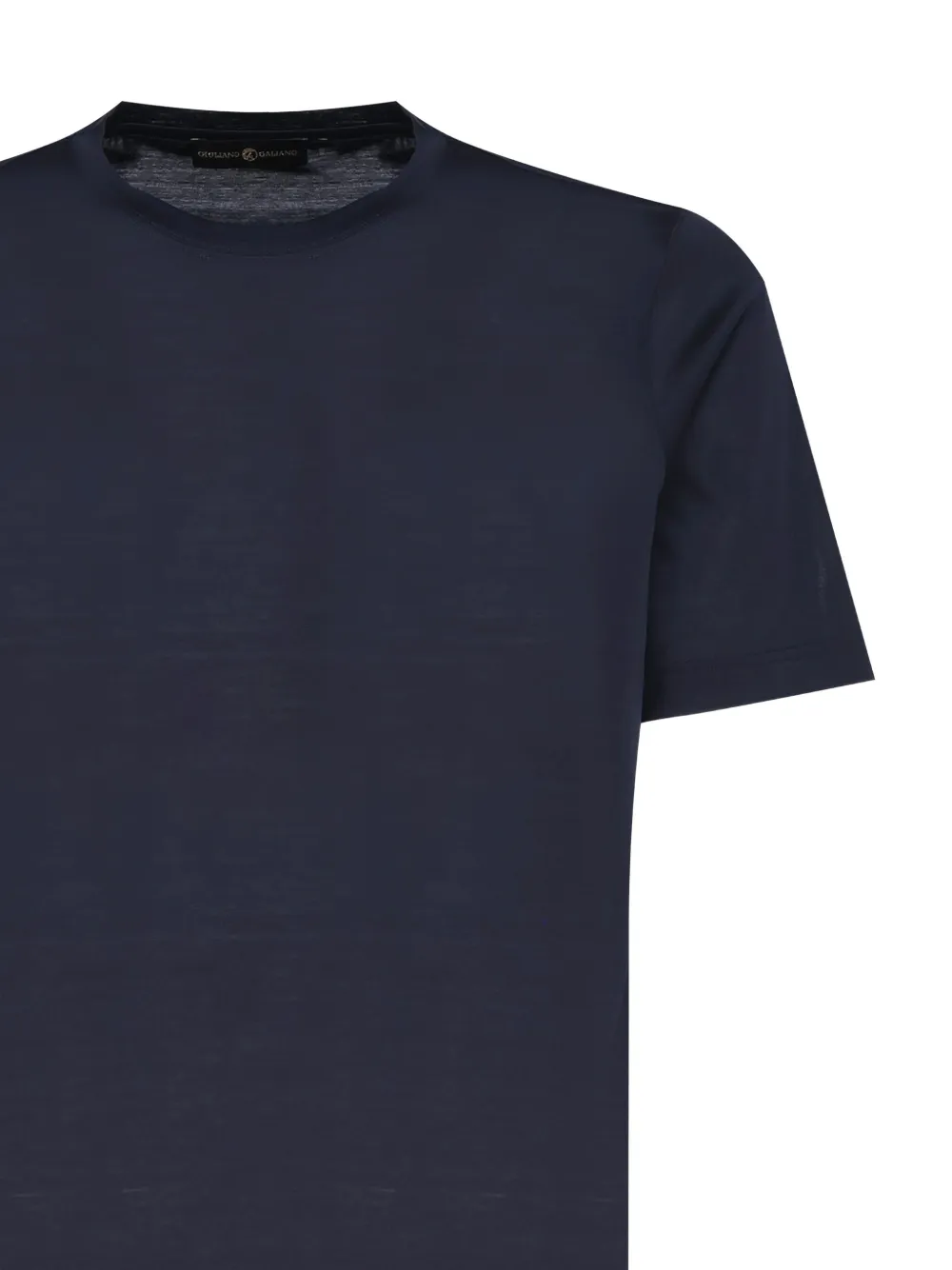 John Galliano T-shirt met ronde hals Blauw