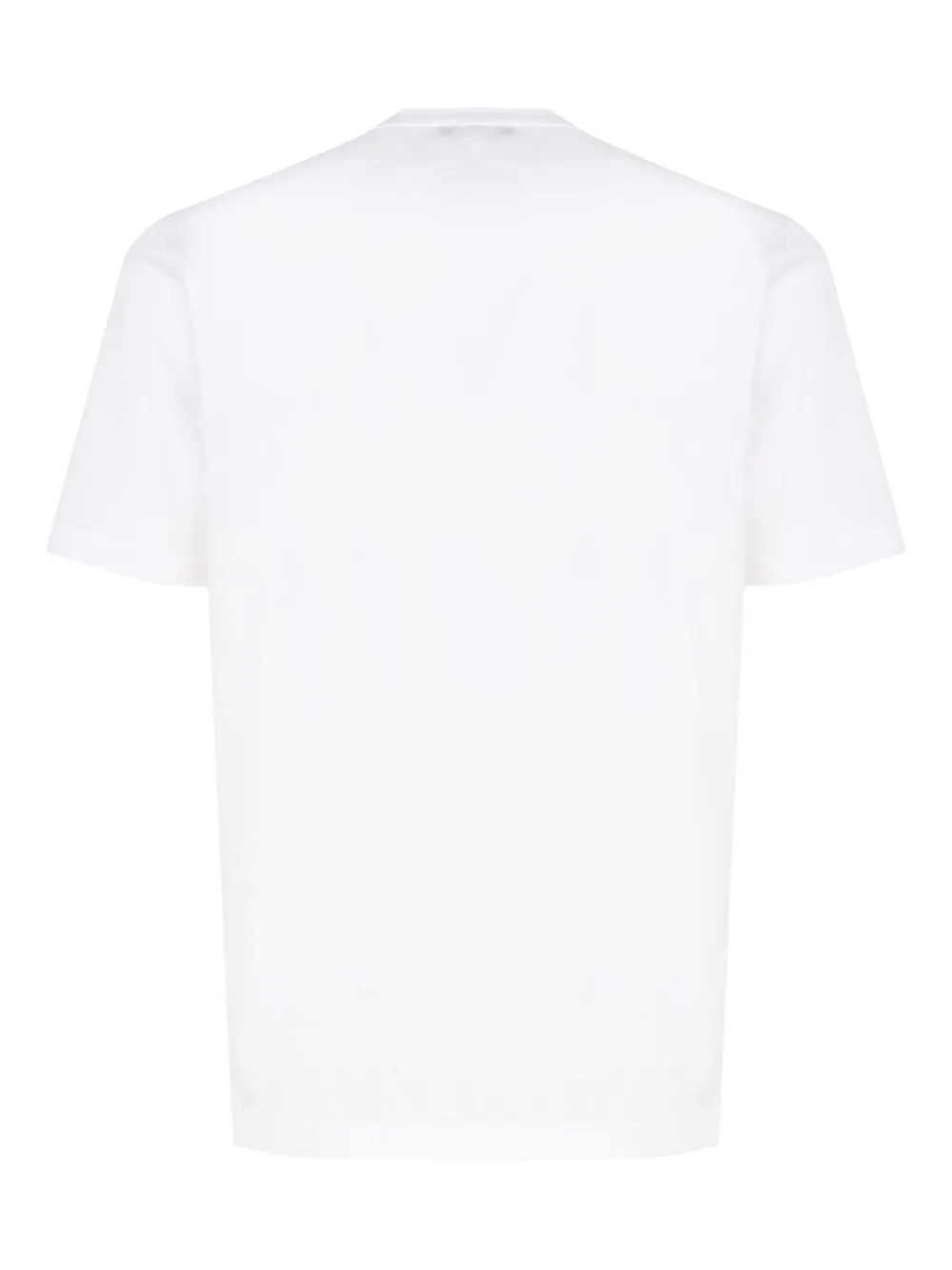 John Galliano T-shirt met ronde hals - Wit