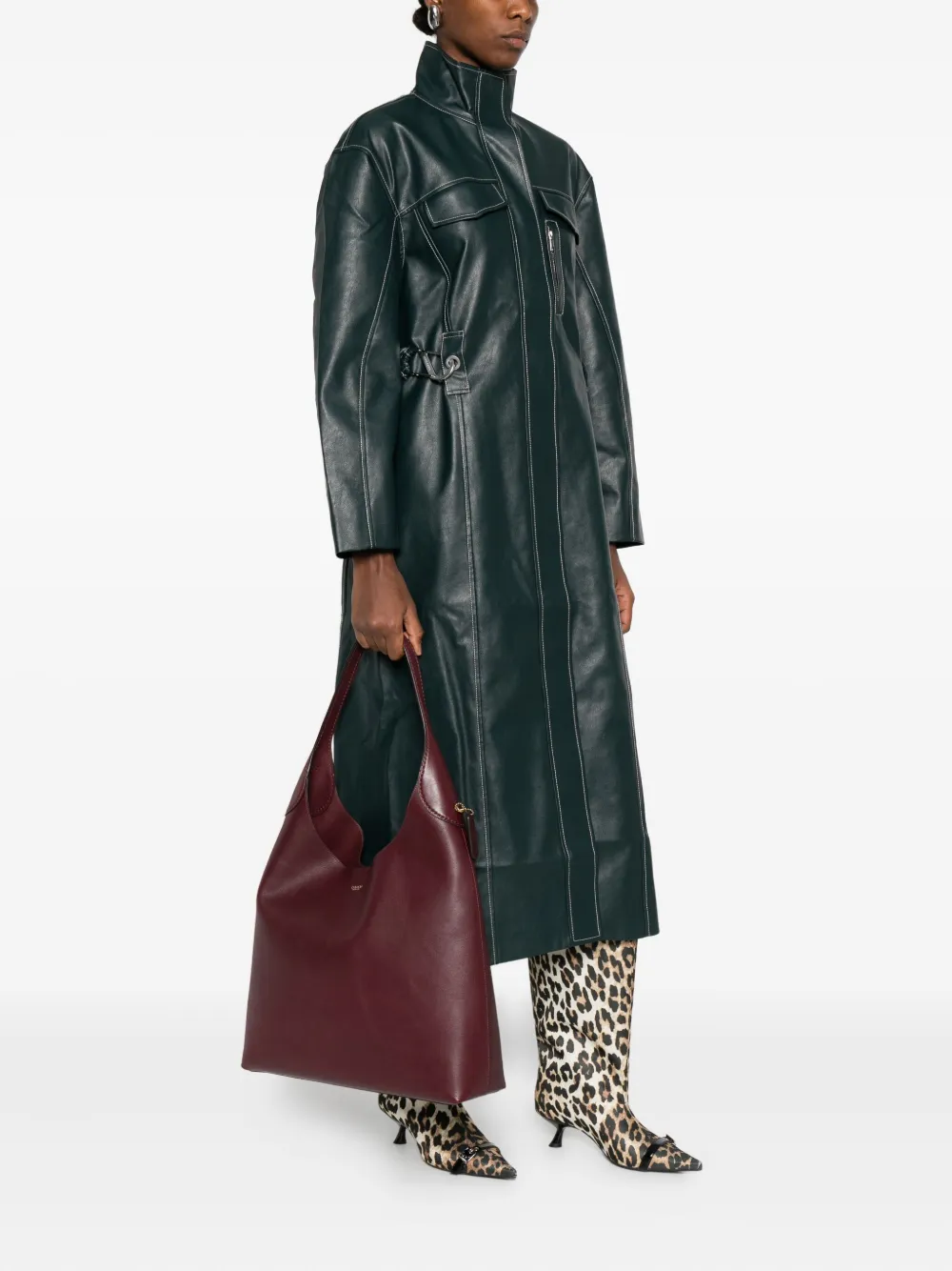 Coach 39 Brooklyn leren schoudertas - Rood