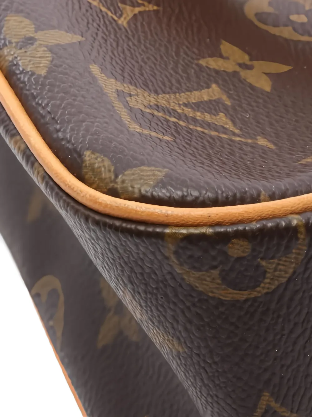 Pre-owned Louis Vuitton Vivacité Mm Shoulder Bag In Brown
