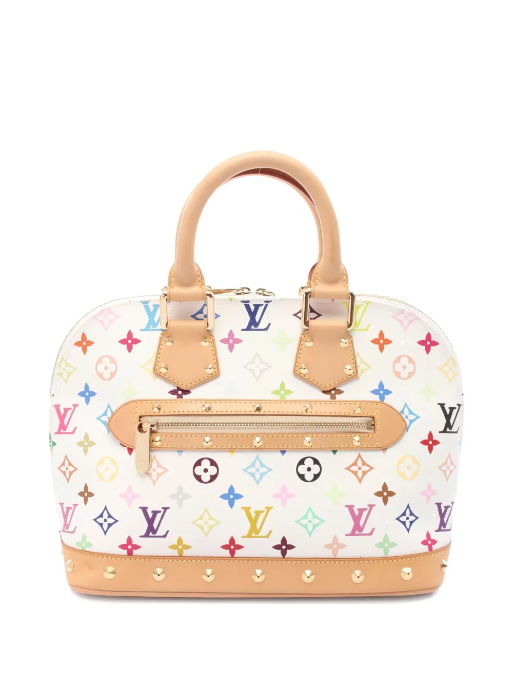 Louis Vuitton Pre-Owned Borsa a mano Alma - Bianco