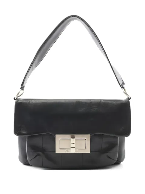 CHANEL Pre-Owned 2003-2004 2.55 Chocolate bar flap-closure shoulder bag