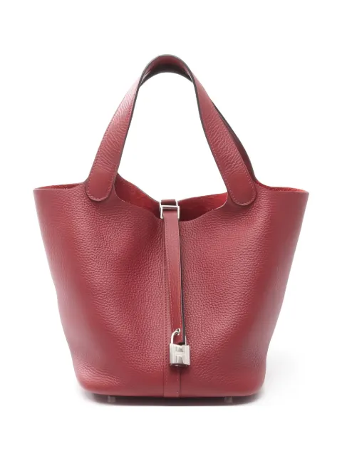 Hermès Pre-Owned 2024 Picotin leather handbag