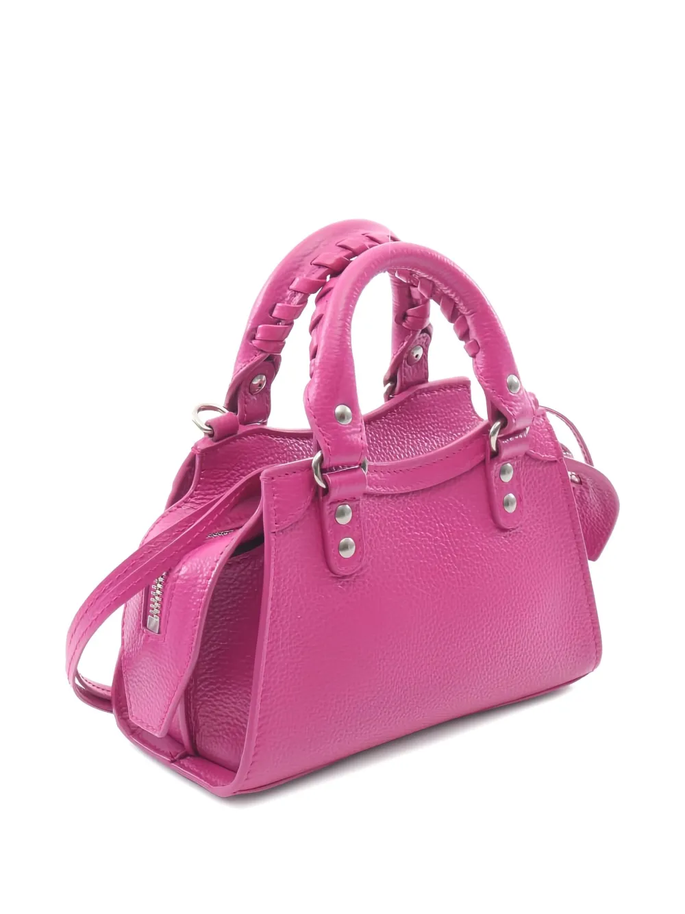 Pre-owned Balenciaga Neo Classic Nano Handbag In Pink