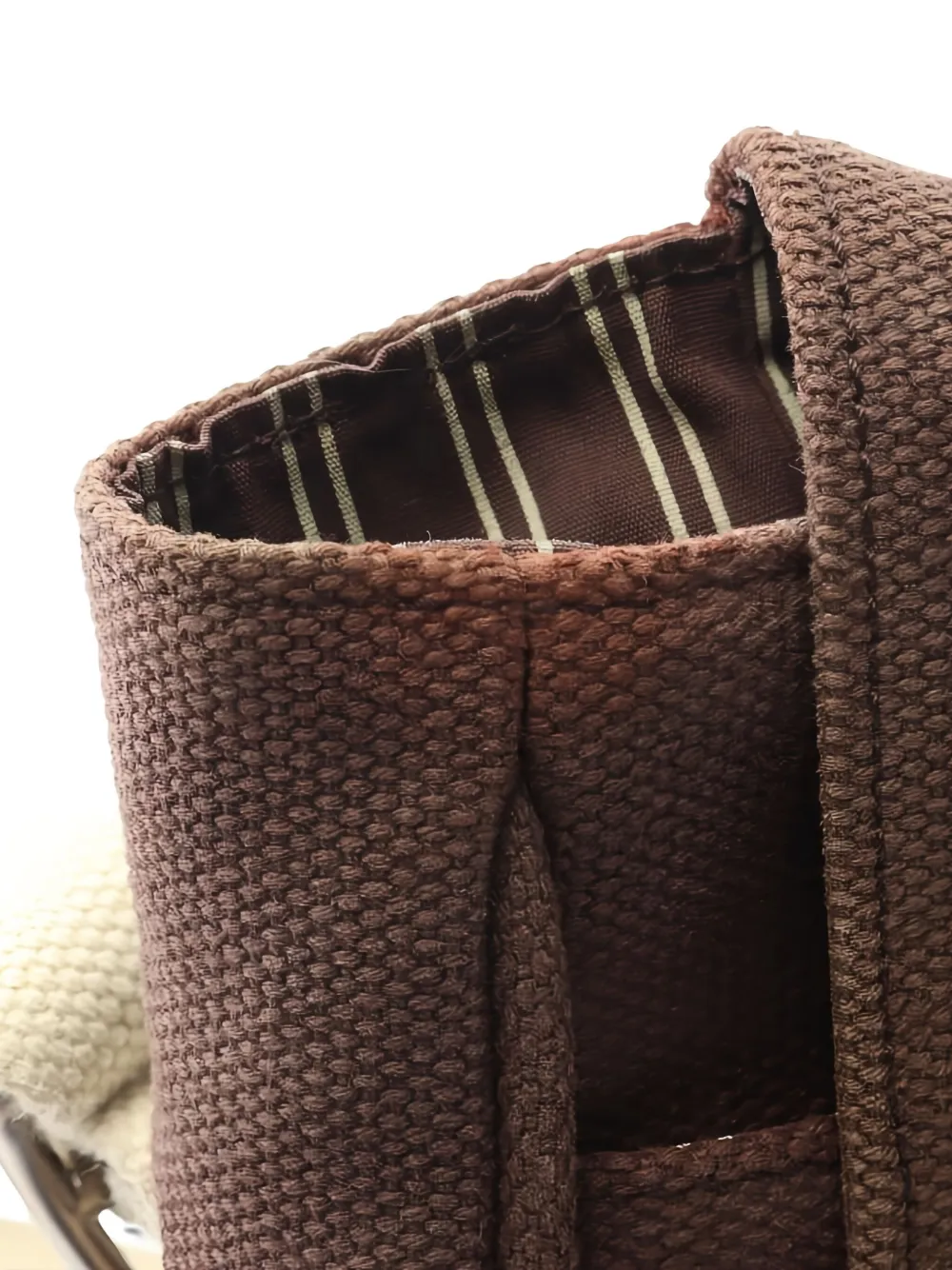 Pre-owned Louis Vuitton 2005 Busas Pm Antigua Canvas Shoulder Bag In Brown