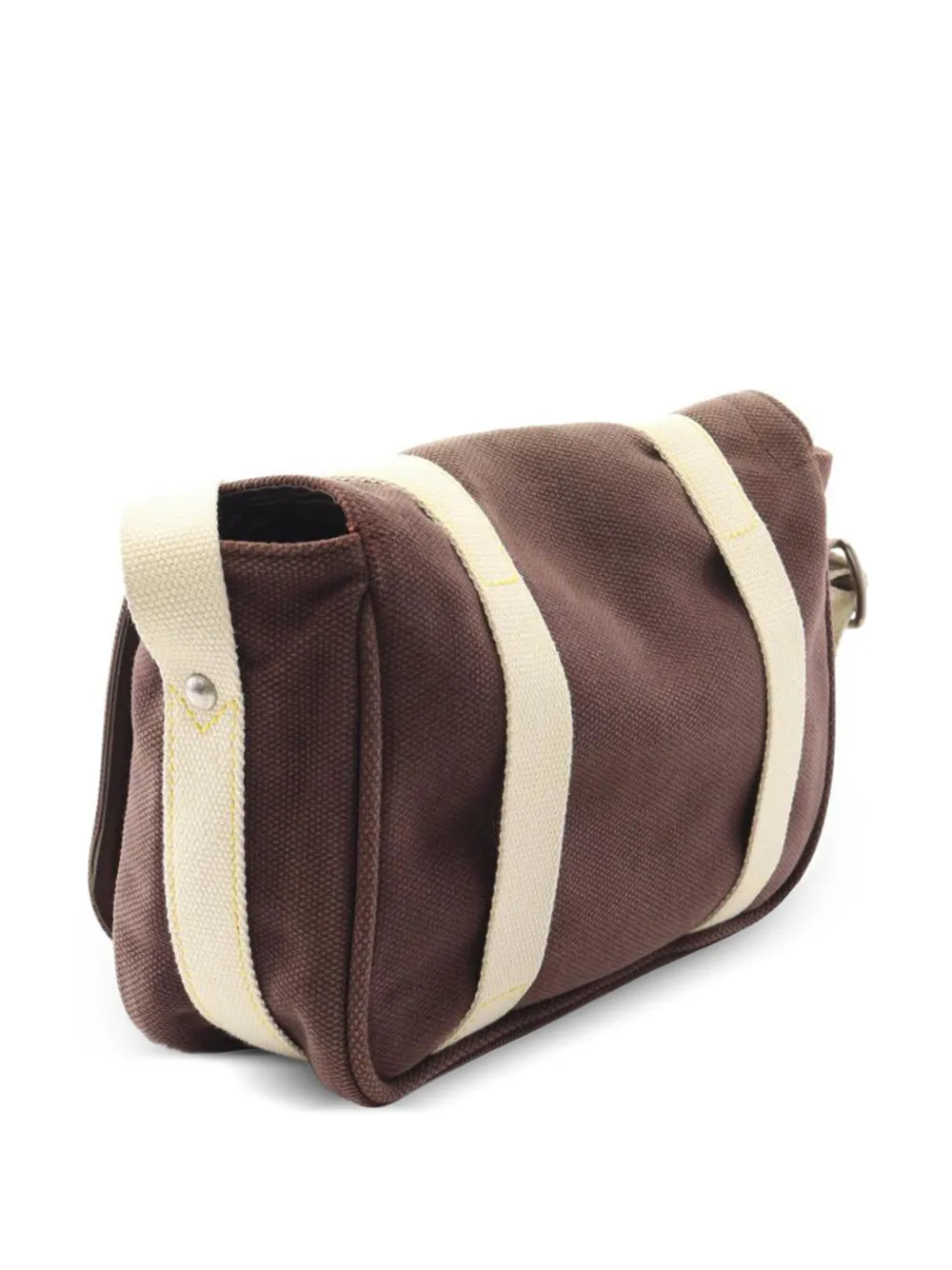Pre-owned Louis Vuitton 2005 Busas Pm Antigua Canvas Shoulder Bag In Brown