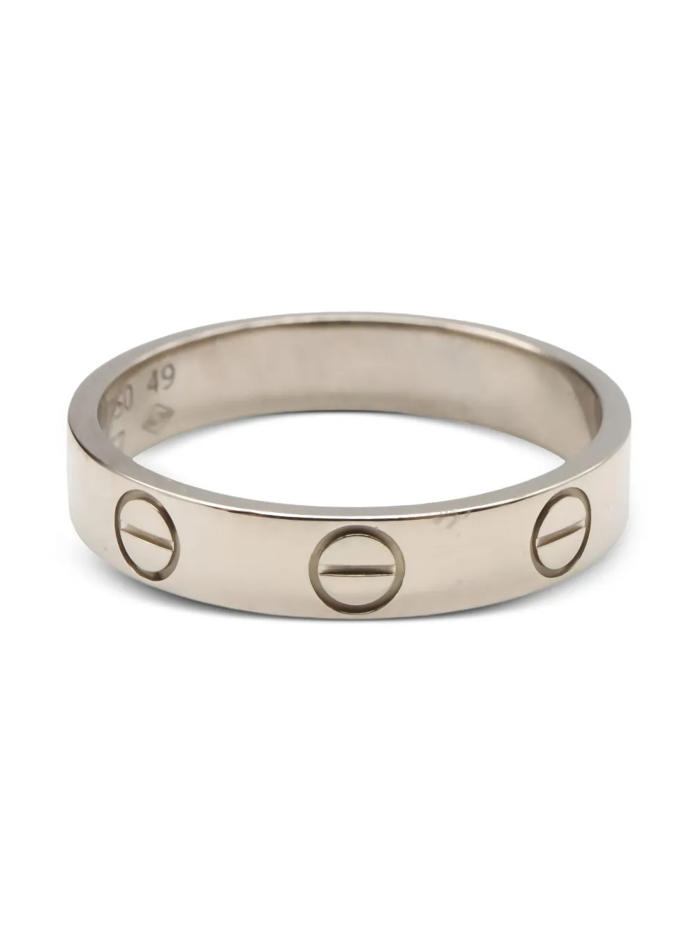 Cartier 2010 14kt white gold Love ring | Pre-Owned | Image 2