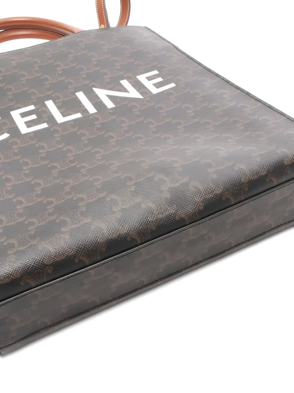 CELINE Pre-owned Small Vertical Tote Bag In Brown