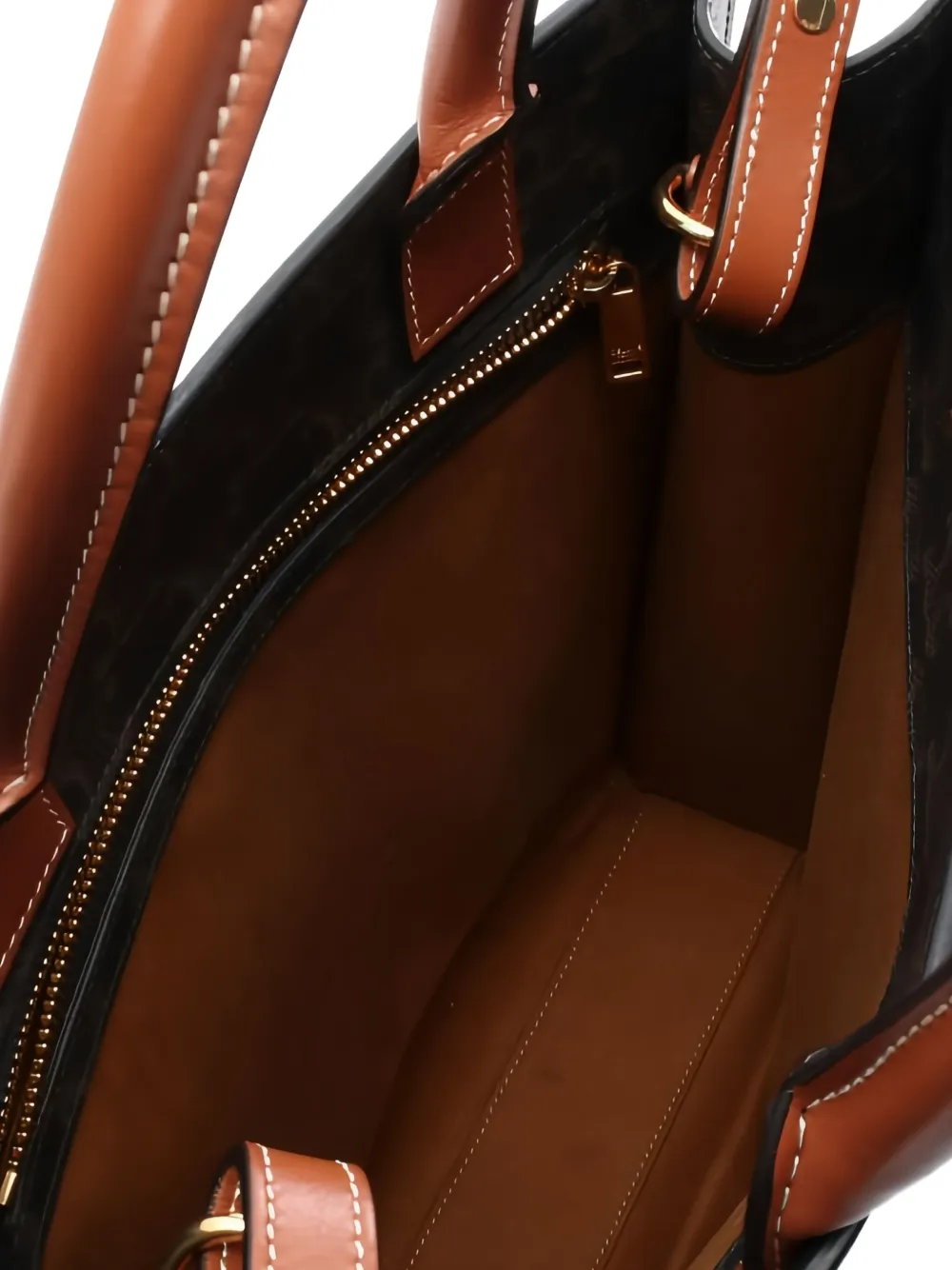 CELINE Pre-owned Small Vertical Tote Bag In Brown