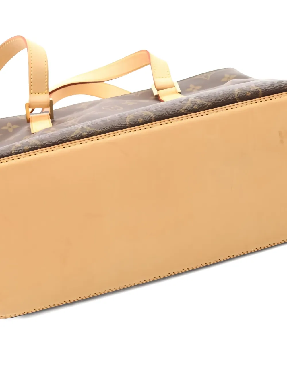 Pre-owned Louis Vuitton Cabas Piano Shoulder Bag In Brown