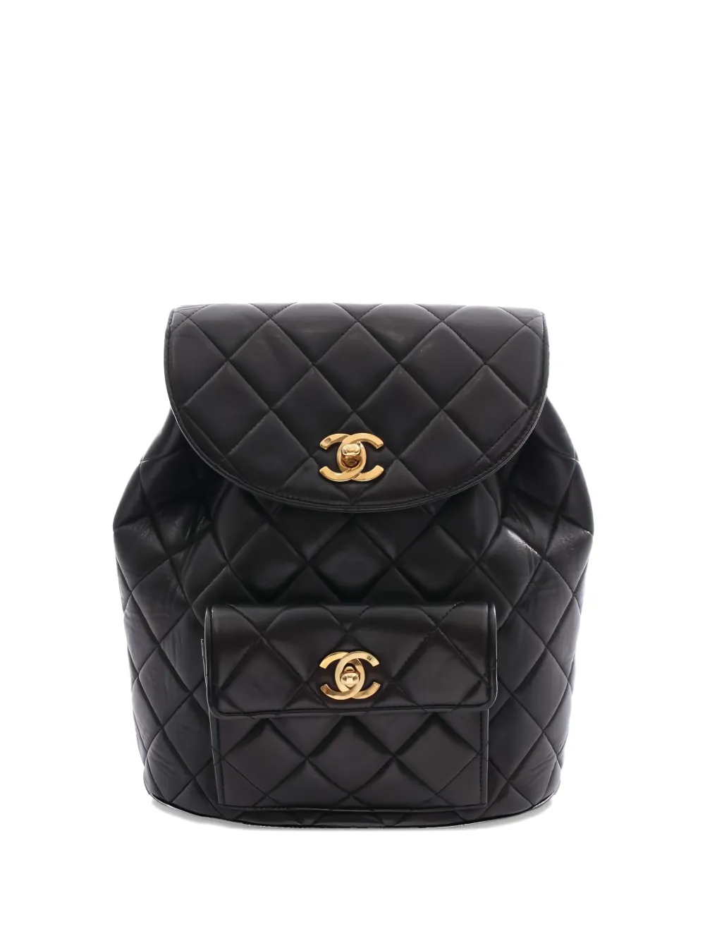 CHANEL Pre-Owned Matelassé backpack | Black | Image 1