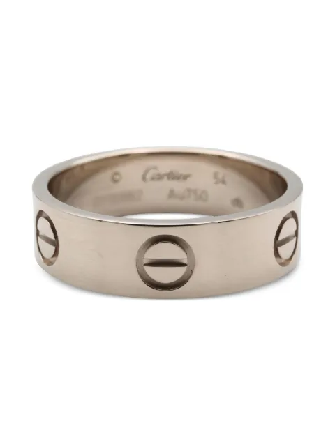 Cartier 18K white gold Love ring