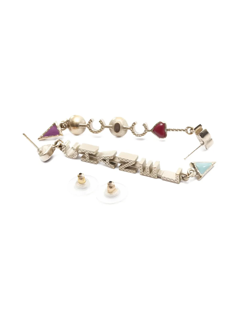 CHANEL Pre-Owned 1980's Coco Mark drop earrings | Image 2