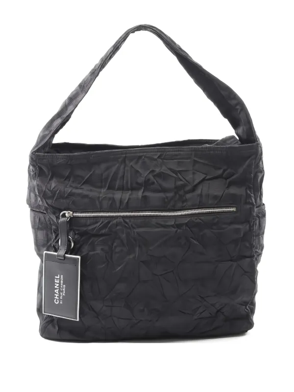 CHANEL Pre-Owned ニュートラベルライン ショルダーバッグ | ブルー