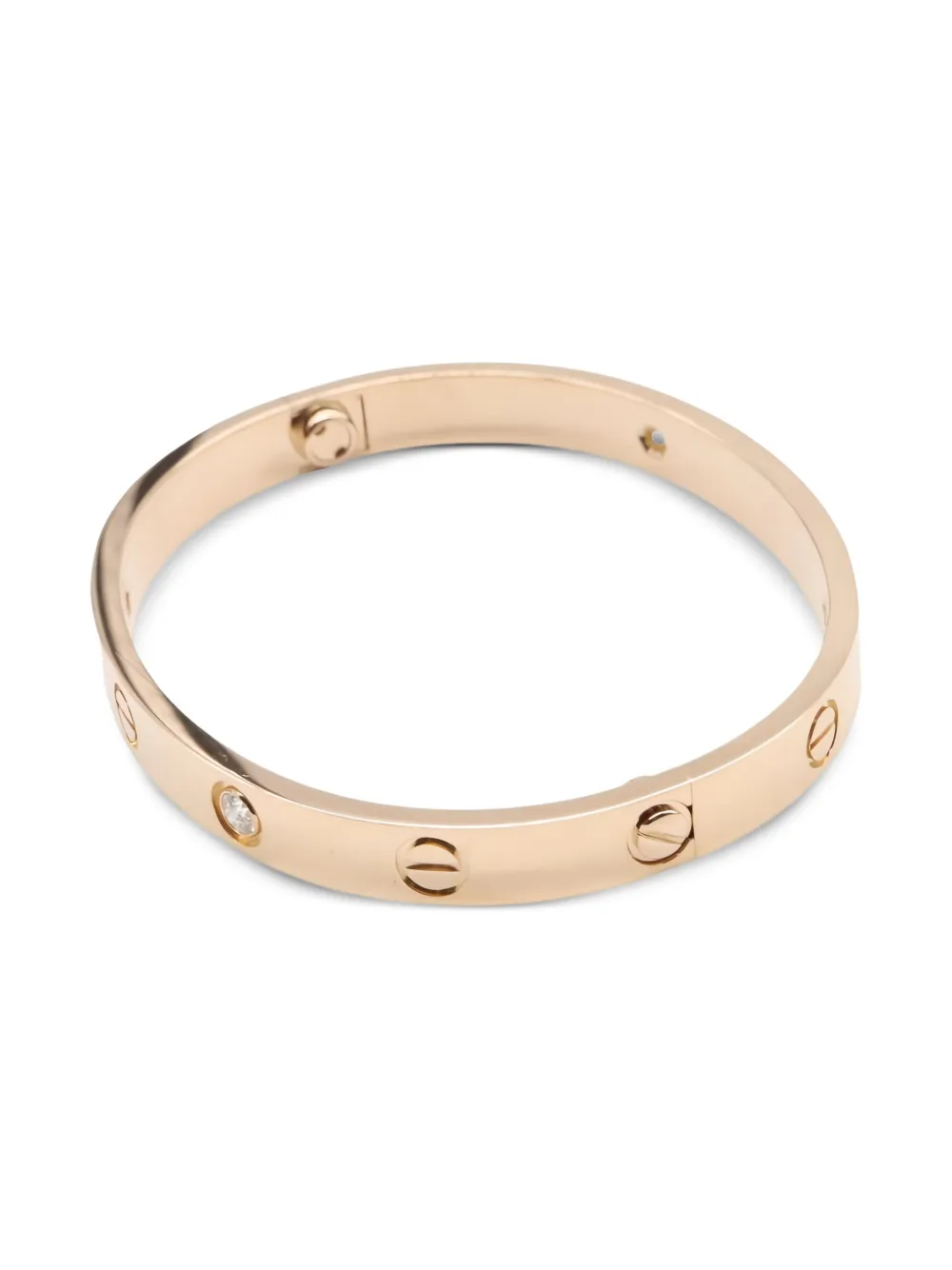 Cartier 18K rose gold Love Breath diamond bracelet | Image 2