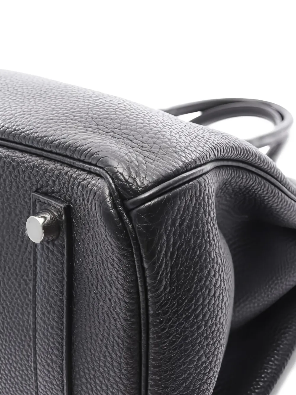 Pre-owned Hermes Birkin 35 Tote Bag In Black