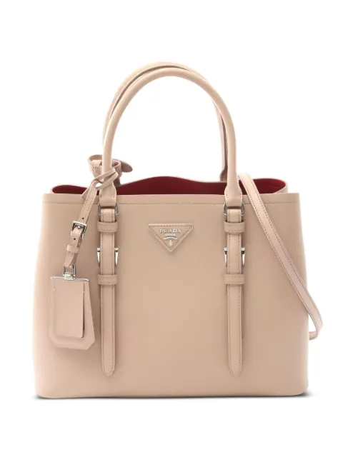 Prada Pre-Owned tote de piel Saffiano 2010