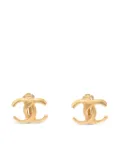 CHANEL Pre-Owned CC-logo earrings - Gold