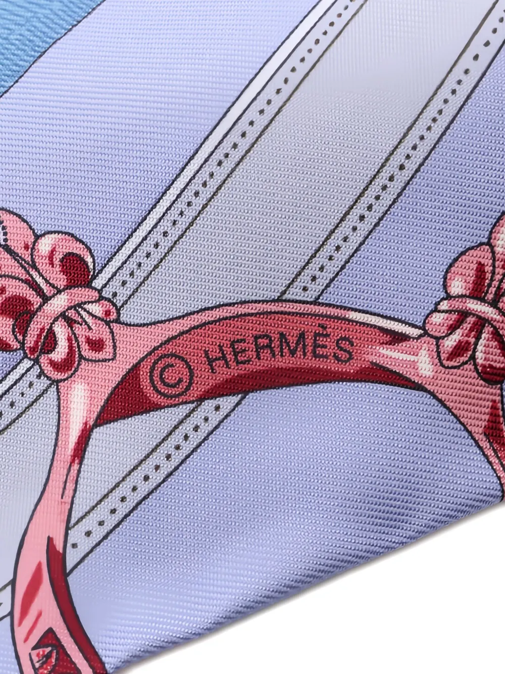 Hermès Pre-Owned 1920 Cavalcadour twilly scarf | Image 2