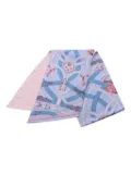 Hermès Pre-Owned 1920 Cavalcadour twilly scarf - Blue