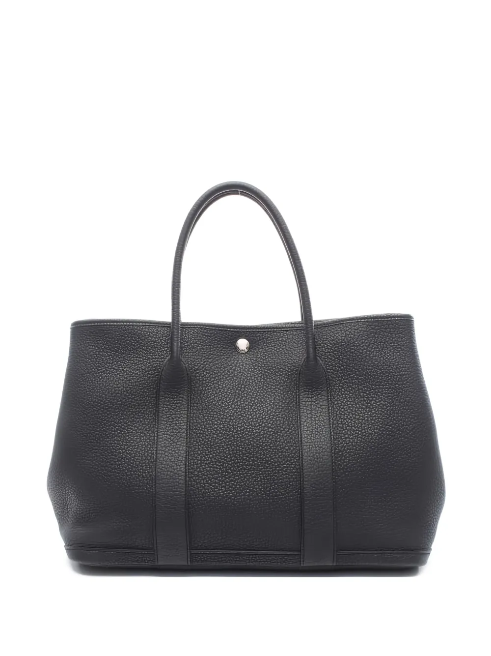 Hermès Pre-Owned ガーデンパーティー PM ハンドバッグ - ブラック Hermès Pre-Owned ガーデンパーティー PM ハンドバッグ - ブラック