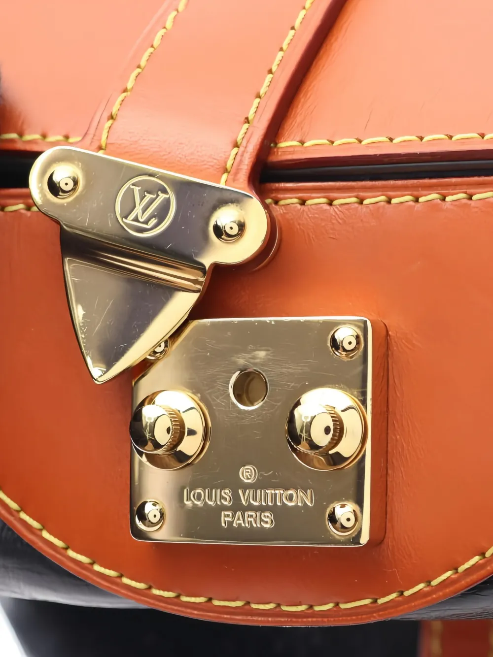 Pre-owned Louis Vuitton 2019 Leather Bucket Bag In Blue