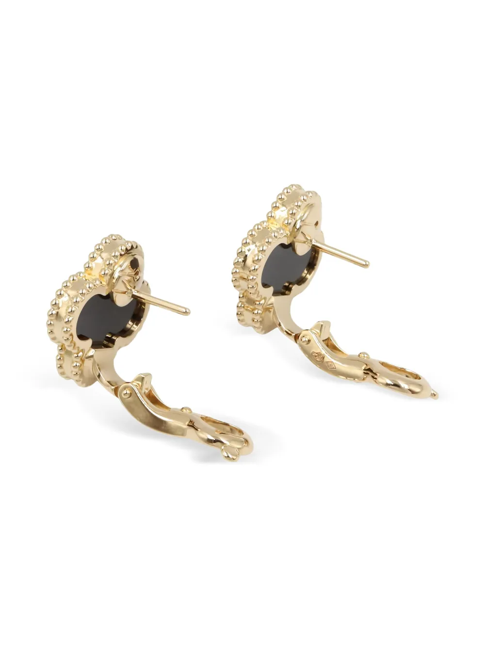 Van Cleef & Arpels Pre-Owned boucles d'oreilles Alhambra en or 18ct (2010) | Pre-owned | Image 2