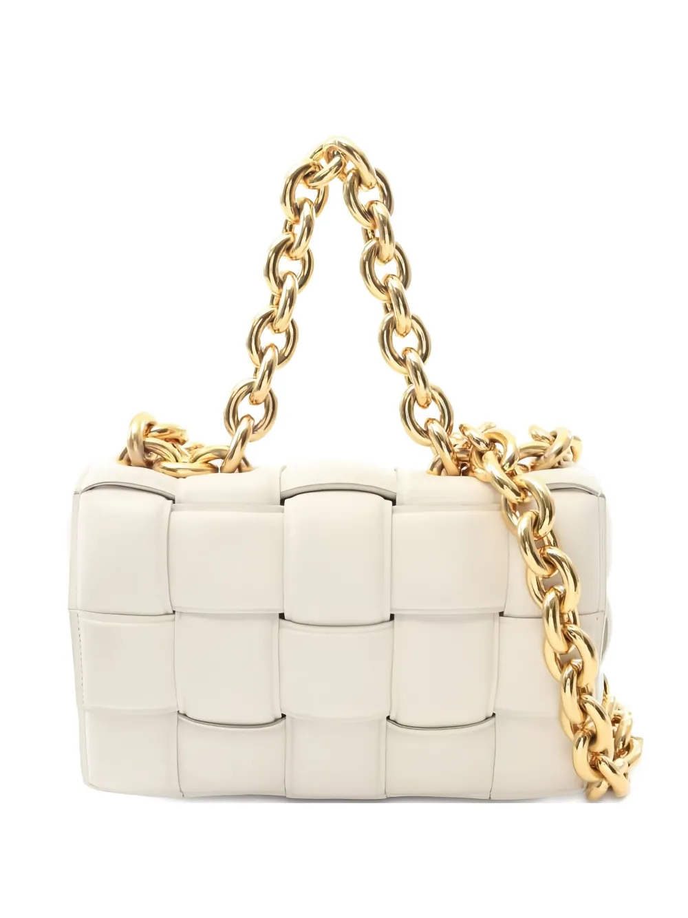 Bottega Veneta Pre-Owned chain Cassette shoulder bag | White | Image 1