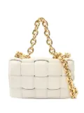 Bottega Veneta Pre-Owned chain Cassette shoulder bag - White
