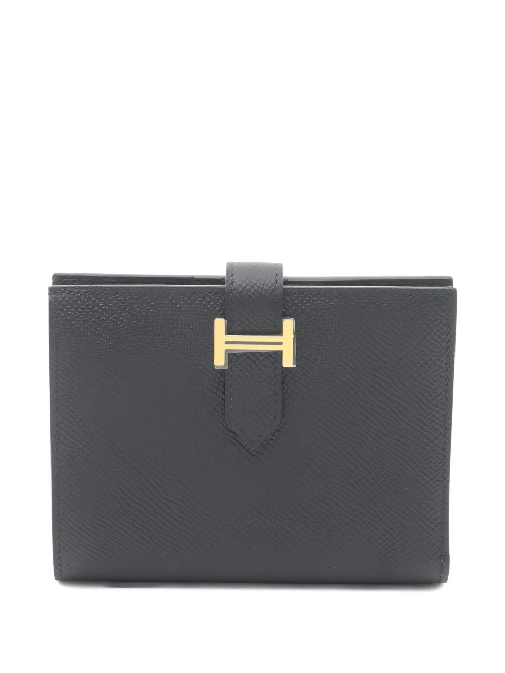 Hermès Pre-Owned Bearn Compact bi-fold wallet | Black | Image 1