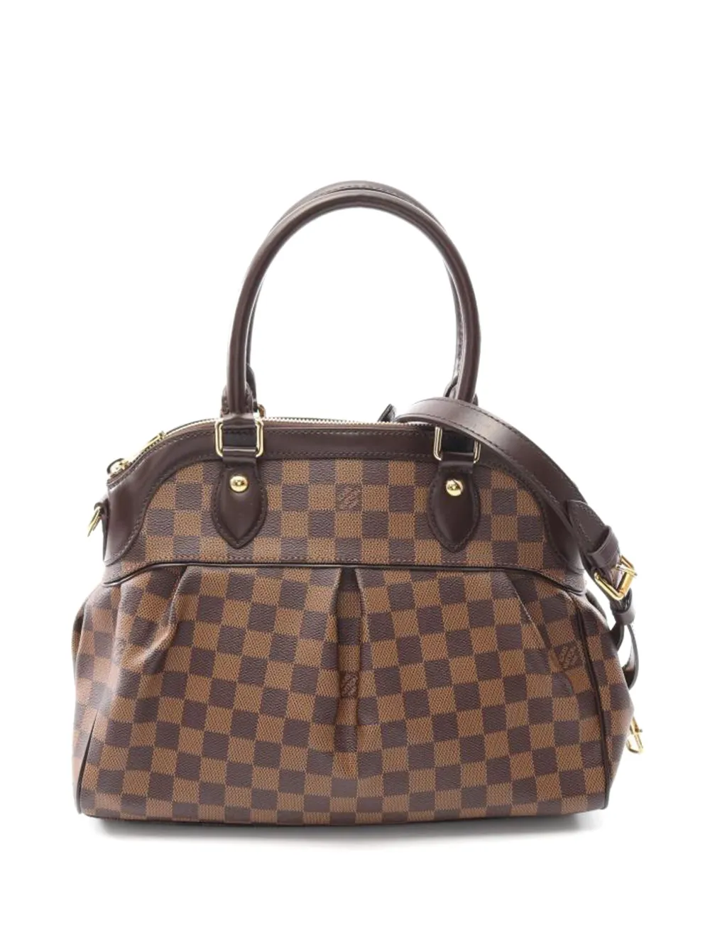Pre-owned Louis Vuitton Trevi Pm Shoulder Bag In Brown