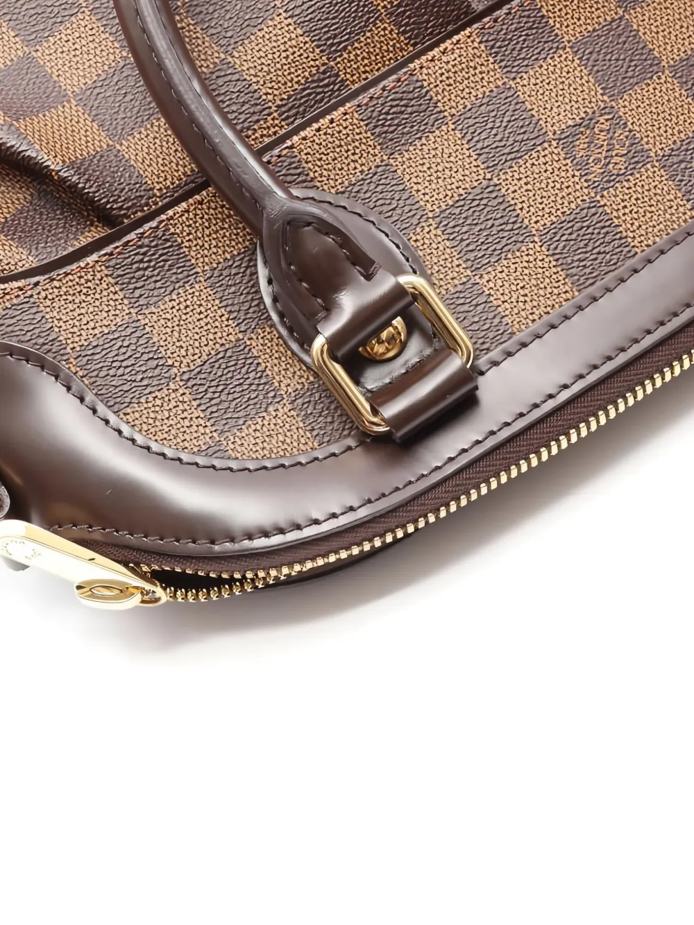 Pre-owned Louis Vuitton Trevi Pm Shoulder Bag In Brown