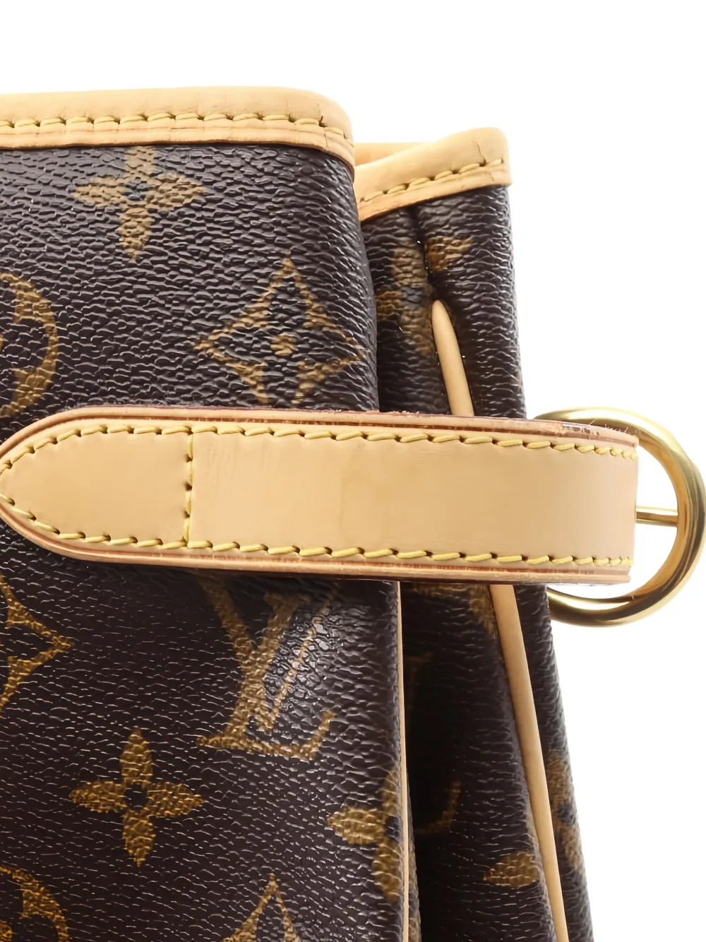 Pre-owned Louis Vuitton Batignolles Horizontal Shoulder Bag In Brown