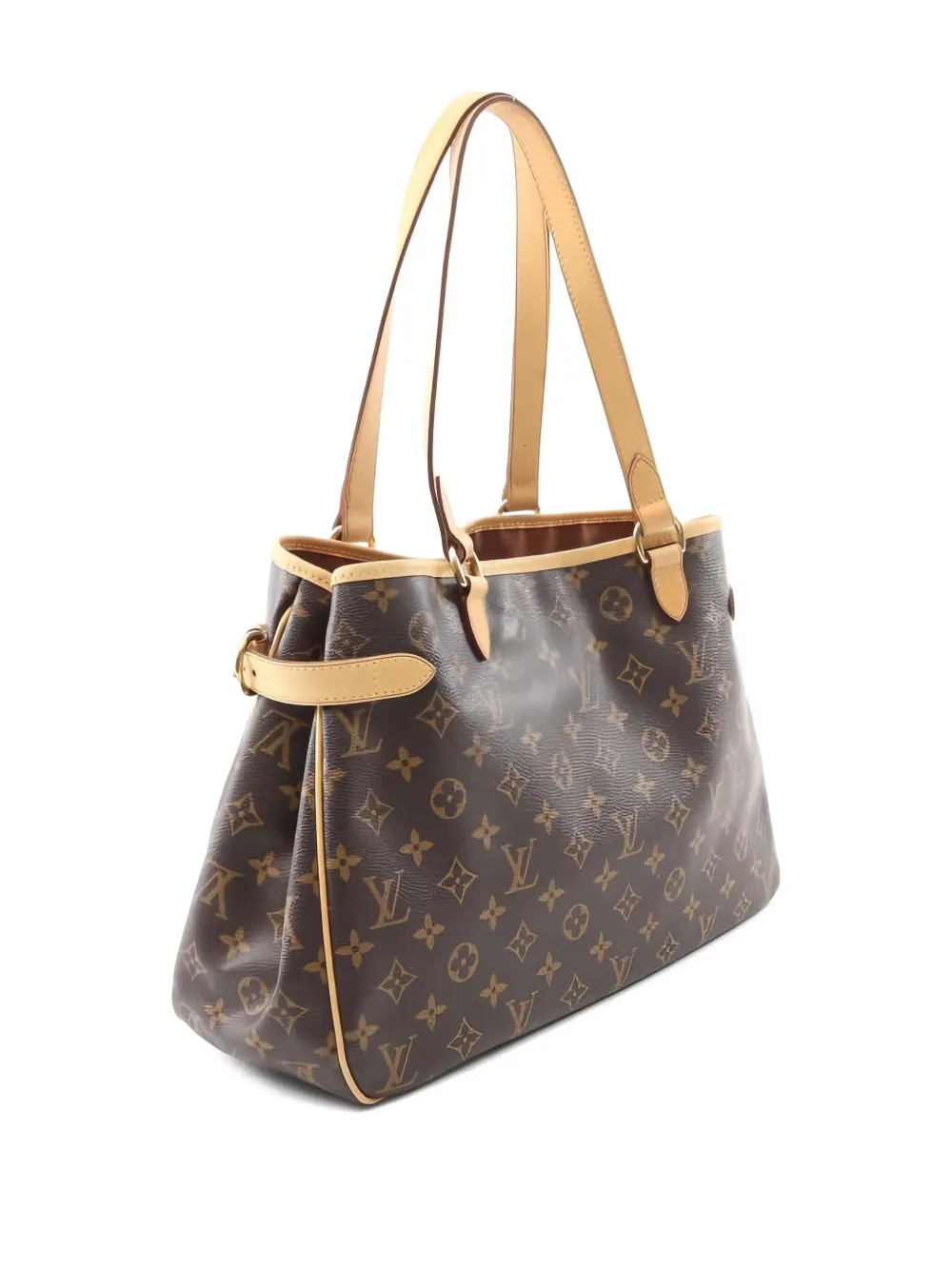 Pre-owned Louis Vuitton Batignolles Horizontal Shoulder Bag In Brown