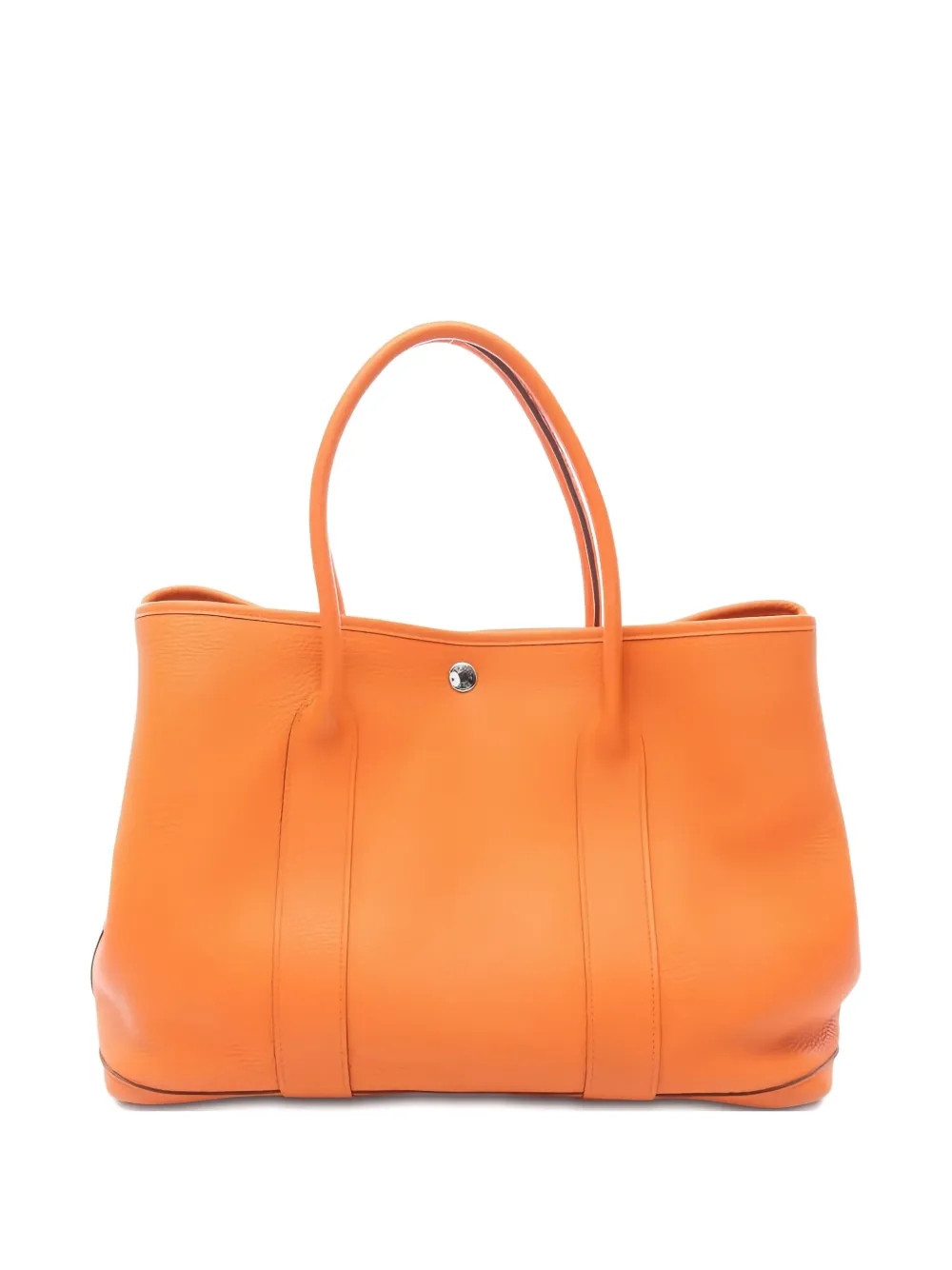 Hermès Pre-Owned 2010 Negonda Garden Party leather tote bag | Orange | Image 1